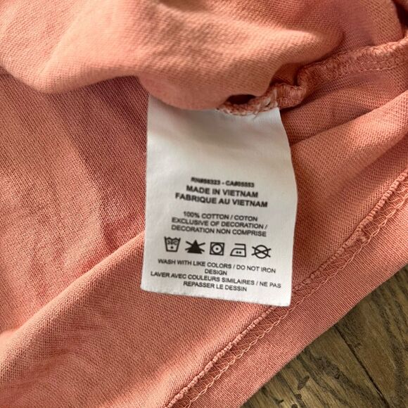 Nike Sportswear "Growth In Sport" Roots Plant T-Shirt Pink Size S Madder Root - Picture 7 of 9